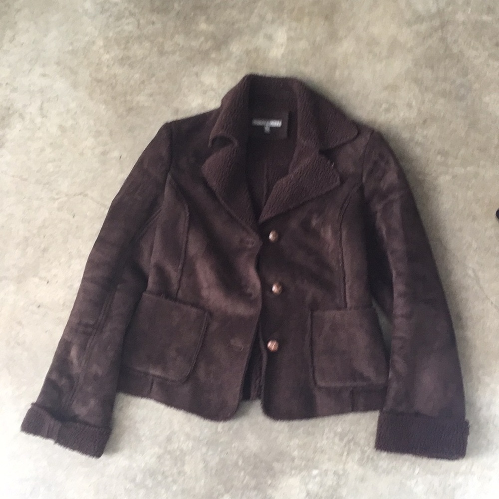 ✨ 2/30$ ✨ Faux suede shearling jacket